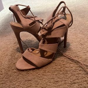 Charlotte Russe light pink heels